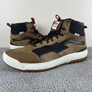 Vans UltraRange Exo Hi MTE-1 Dachshund Brown Black UltraCush Shoes Men's Size 13
